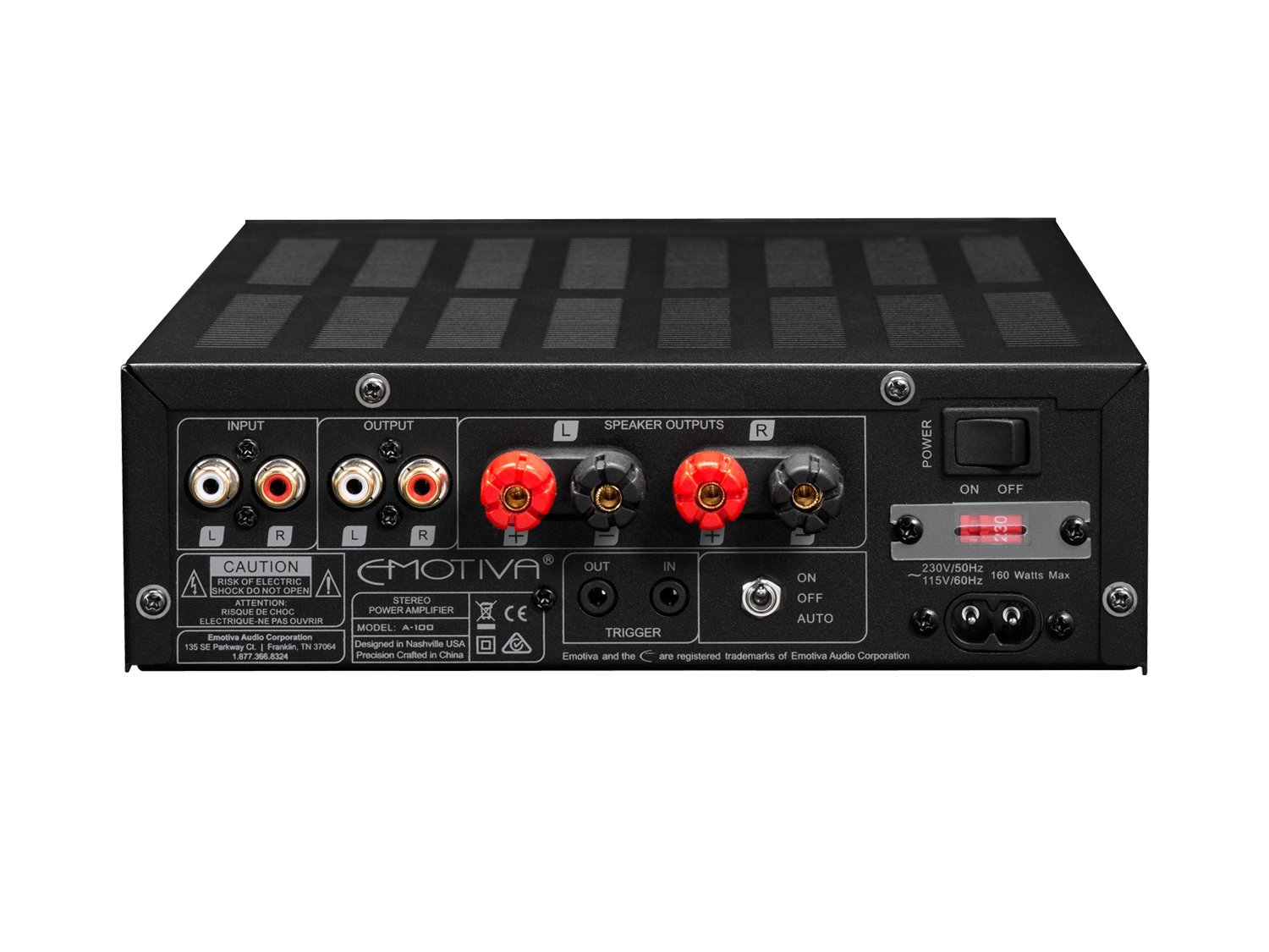 Emotiva Audio BasX A-100 stereo flex amplifier : Amazon.in