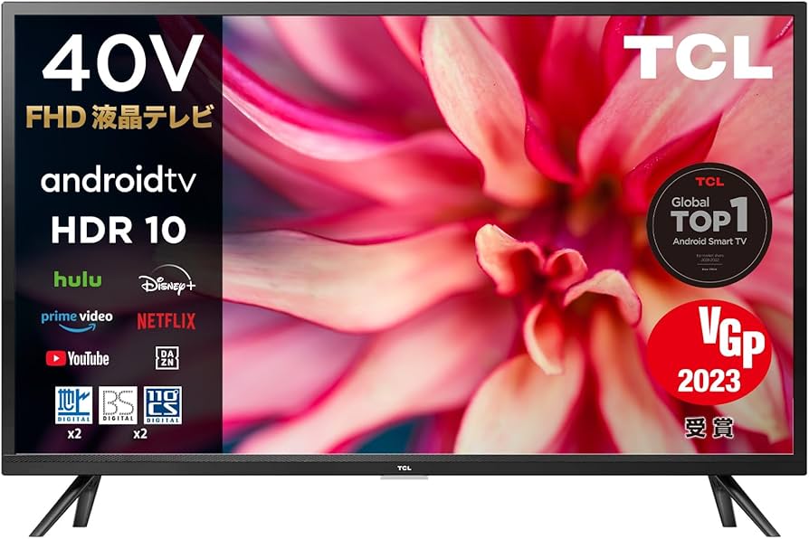 Amazon.co.jp: 【Amazon.co.jp 限定】TCL 40S516 40インチ フル