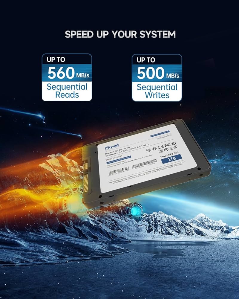 Amazon.com: Fikwot FX812 1TB SSD SATA III 2.5