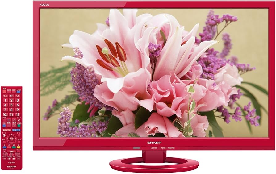 Amazon.co.jp: Sharp Aquos LC-24K30-R LCD TV 24 Type Red Series