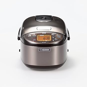 Amazon | 象印マホービン 炊飯器 3合 ステンレスブラウン NP-GJ05-XT