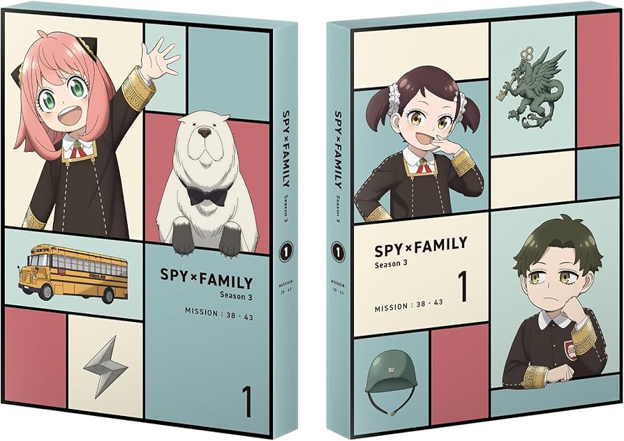 Amazon.co.jp: 『SPY×FAMILY』Season 3 Vol.1 完全初回数量限定版 [DVD
