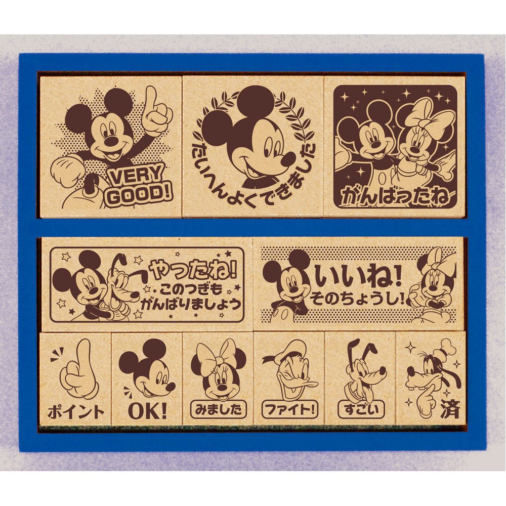 Amazon.co.jp: ビバリー ディズニー スタンプ はんこ ミッキーマウス