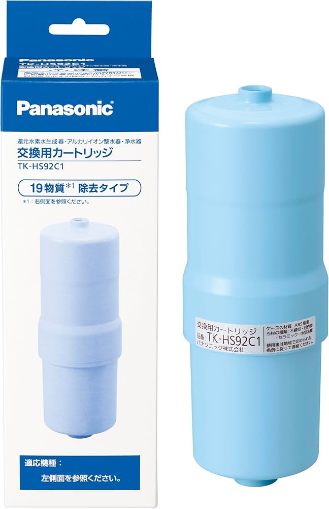 Amazon.co.jp: パナソニック 還元水素水生成器用カートリッジ 1個 TK
