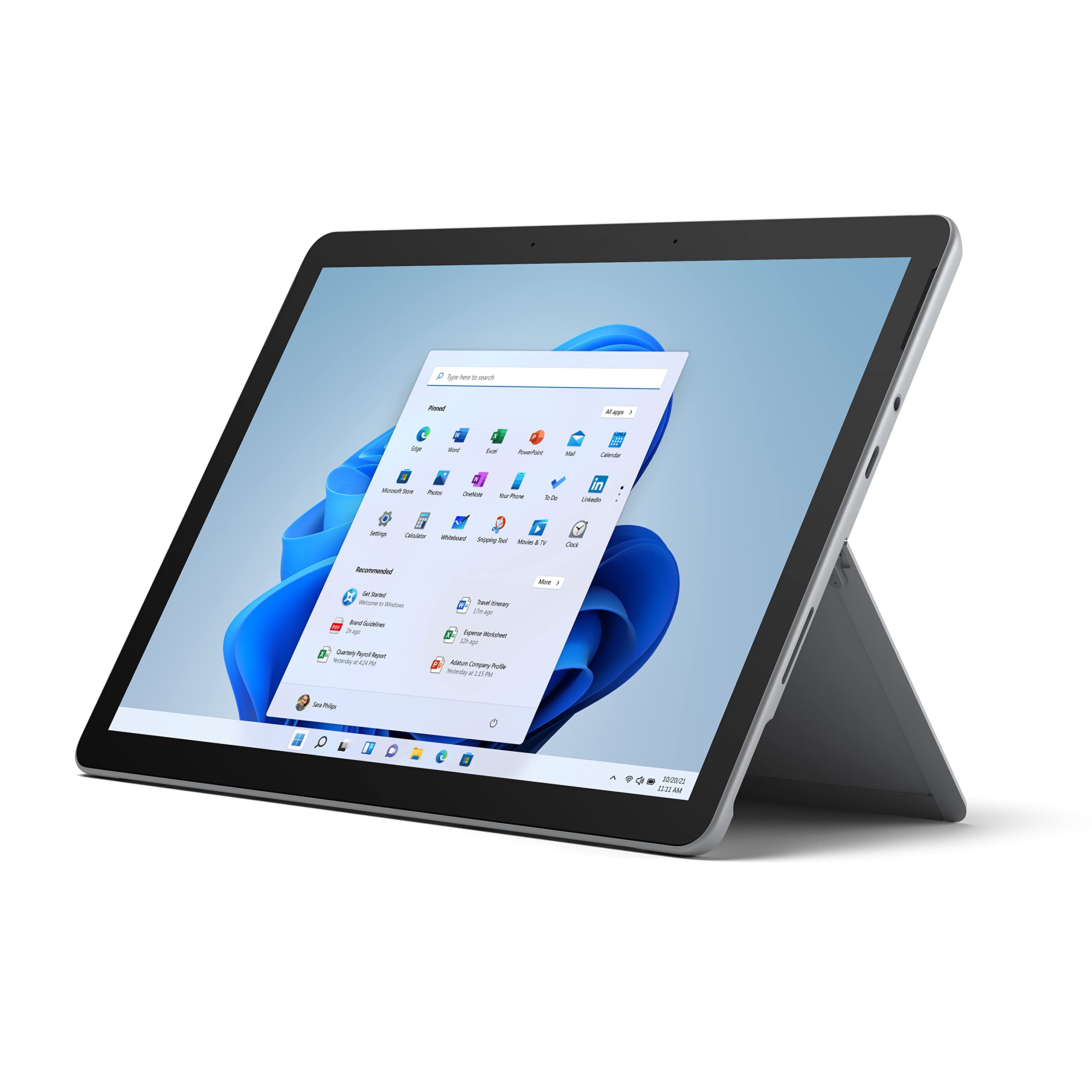 Amazon.com : Microsoft Surface Go2 M/8/128, Silver (MHM-00001