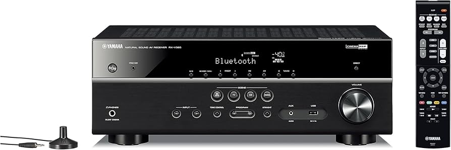 Amazon.co.jp: ヤマハ(YAMAHA) AVレシーバー ブラック RX-V385(B