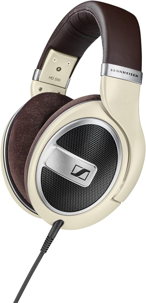 Amazon.com: SENNHEISER HD 599 Open Back Headphone, Ivory : Electronics