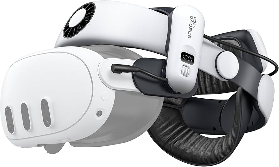 BOBOVR S3 Pro Battery Strap Accessories,Head air Conditioning and