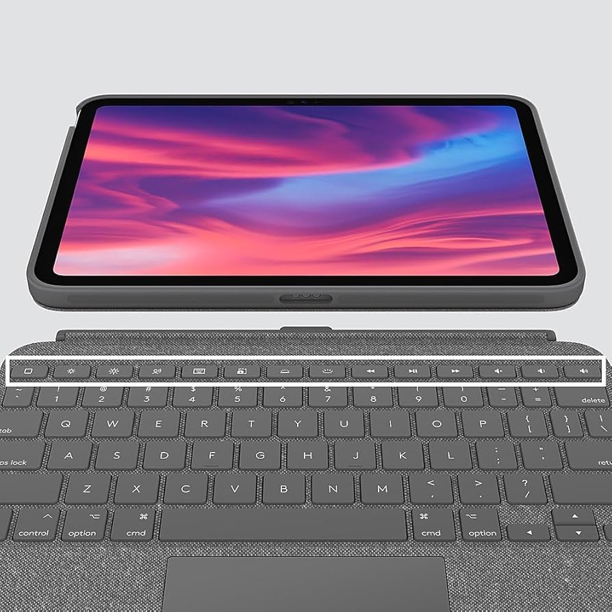 Amazon.com: Logitech Combo Touch Detachable Keyboard Case for iPad