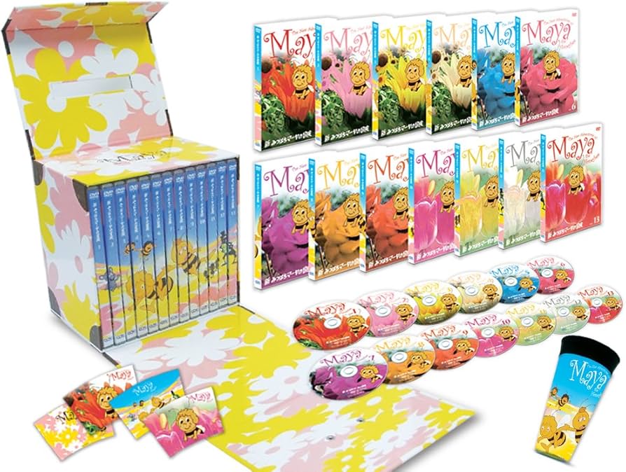 Amazon.co.jp: 新みつばちマーヤの冒険 DVD-BOX : 秋山るな, 野沢雅子