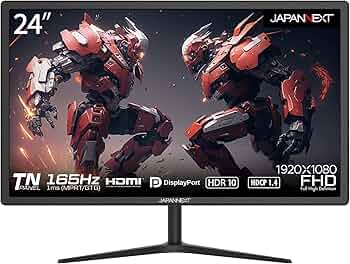 Amazon.co.jp: JAPANNEXT 24インチ ゲーミングモニター 165Hz 1ms フル