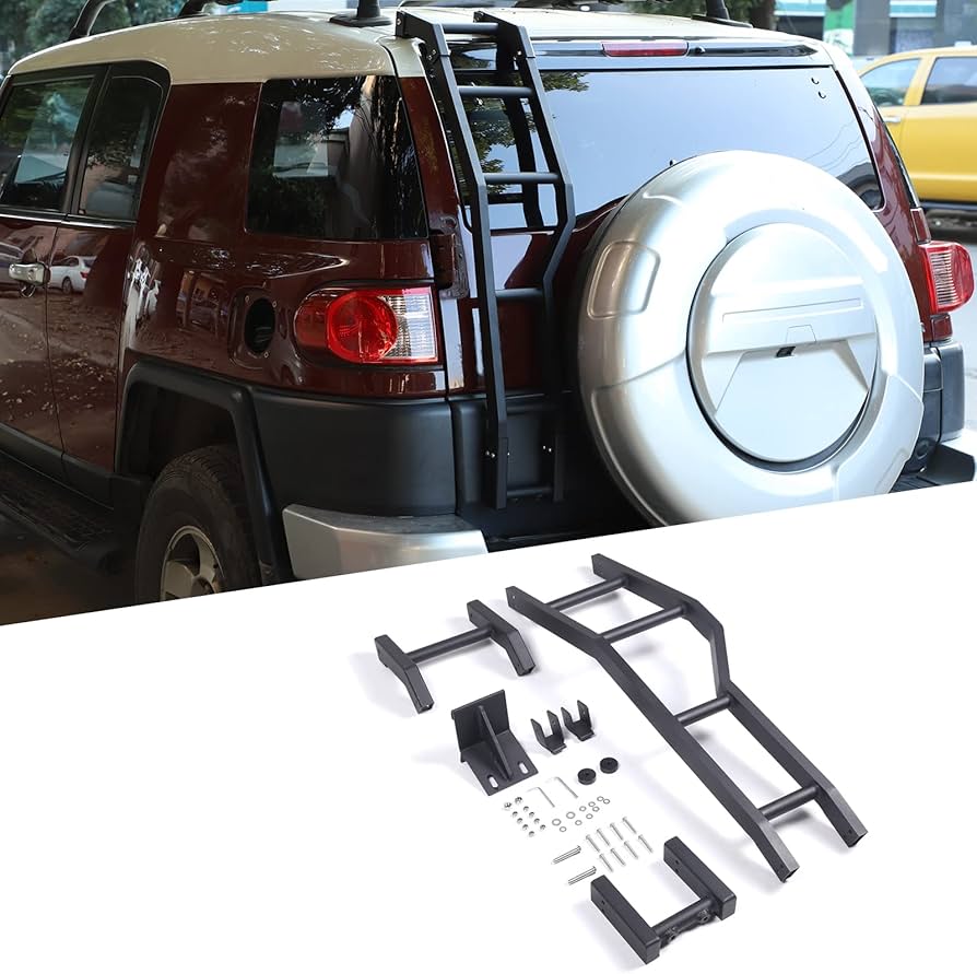 Amazon | テールゲートラダー トヨタ@ FJクルーザー2007-2021に対応