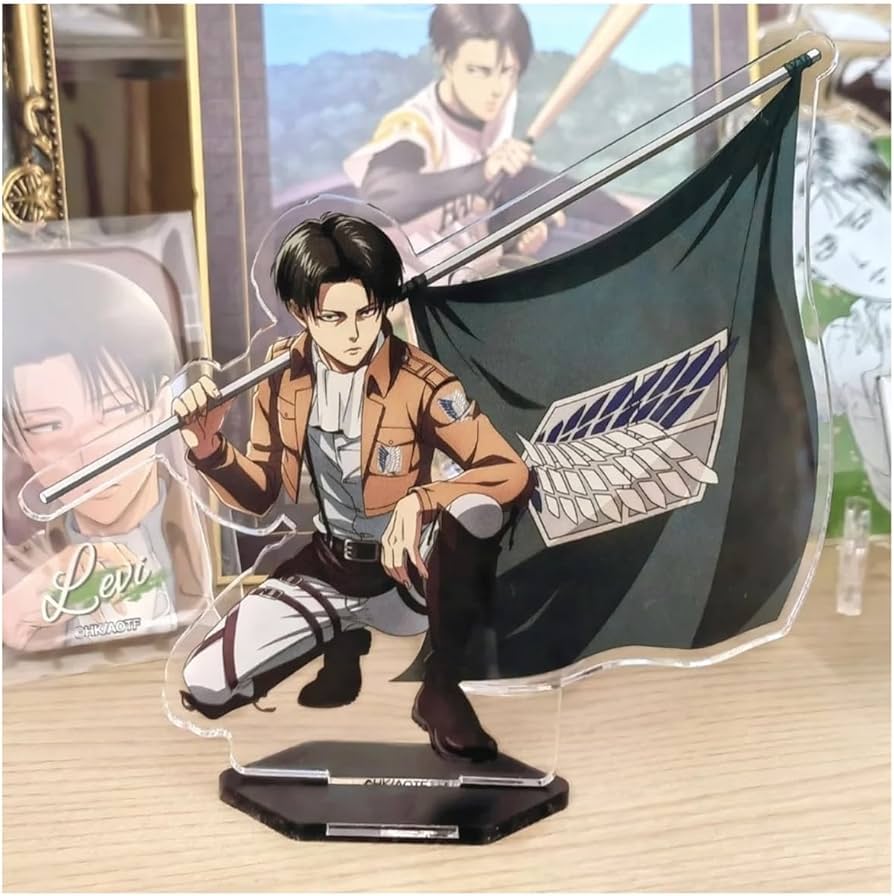 Amazon.co.jp: [ZAIED] 進撃の巨人 周辺 アクリルスタンド リヴァイ