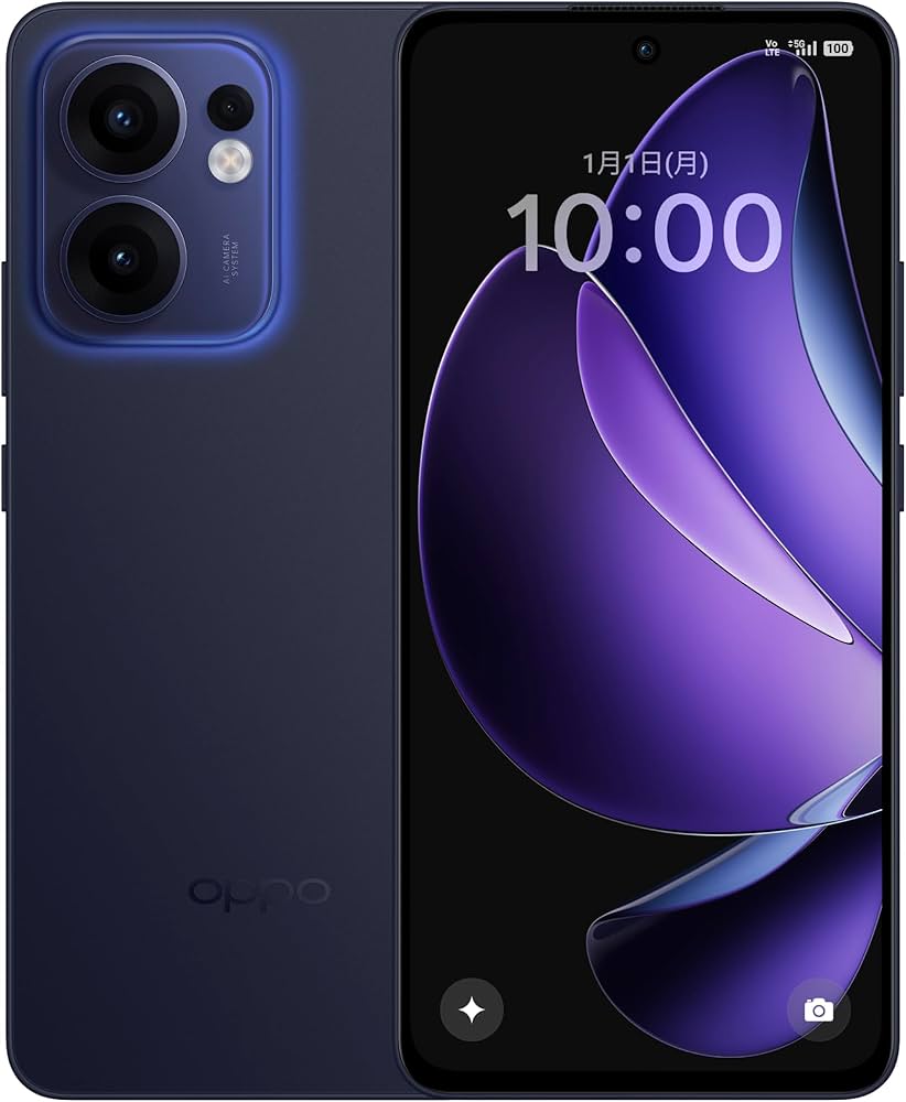 Amazon | OPPO Reno13 A ルミナスネイビー CPH2699【日本正規代理店品