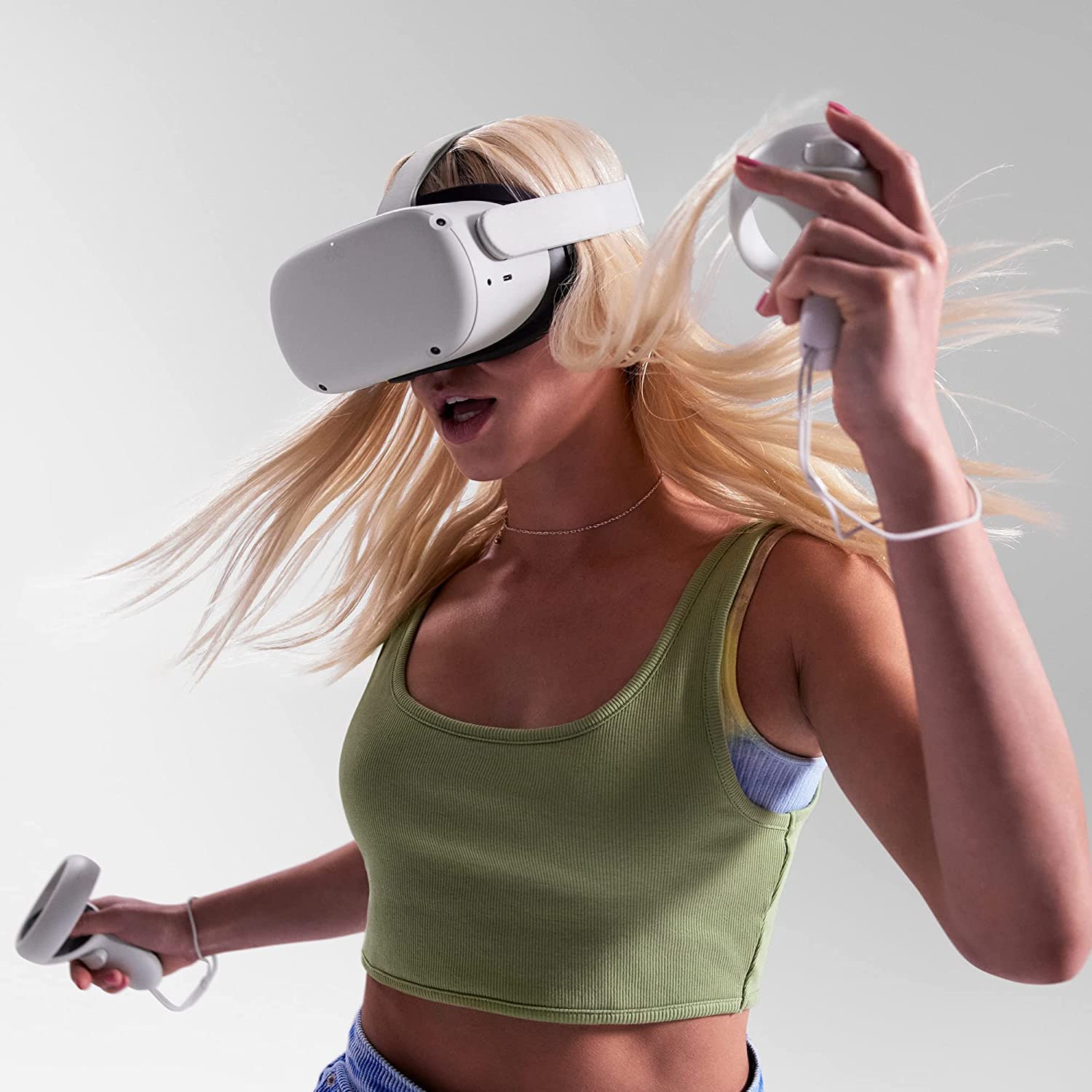 Amazon.co.jp: Meta Quest 2—完全ワイヤレスのオールインワンVRヘッド