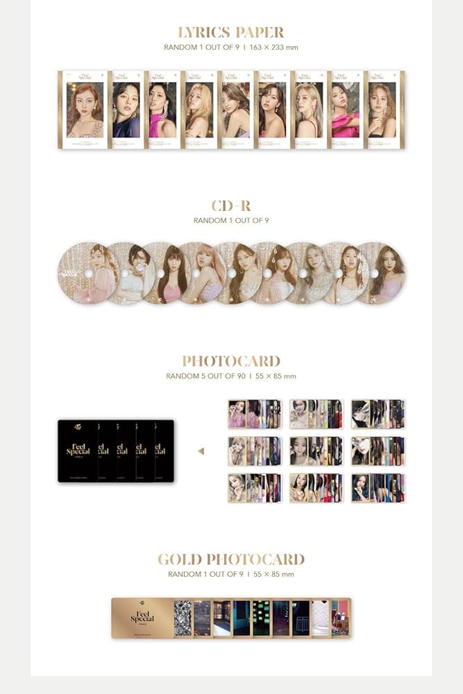 Amazon.com: JYP Twice - Feel Special [B ver.] (8th Mini Album) CD+