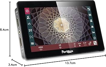 Amazon | PortKeys LH5PII 撮影モニター 5.5インチ 2200nit 4KHDMI