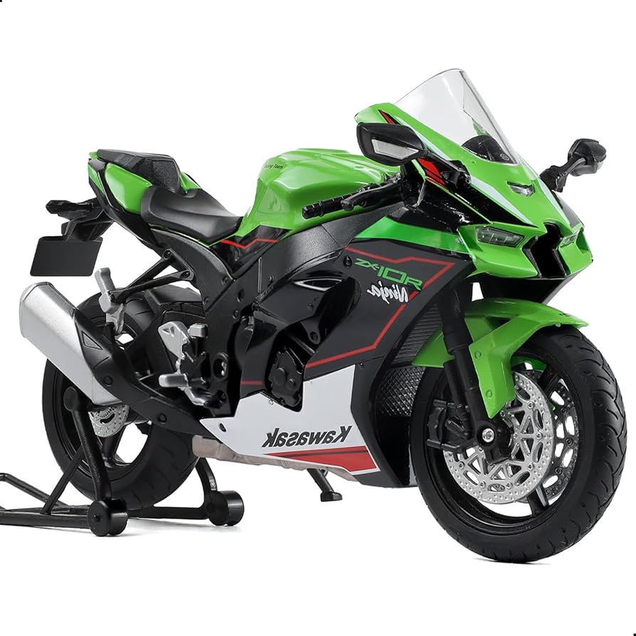 Amazon.com: Risopen 1:12 Motorcycle Model Toy for Kawasaki Ninja