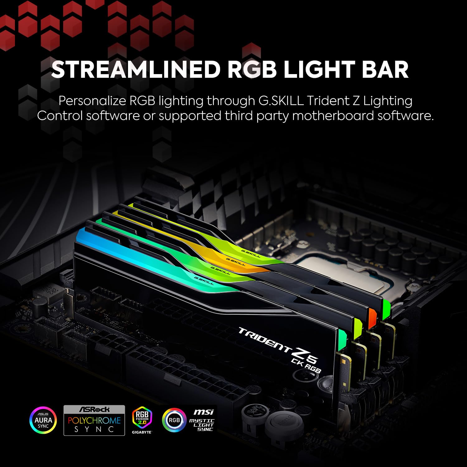 G.SKILL Trident Z5 CK RGB Series DDR5 RAM (Intel XMP 3.0) 48GB