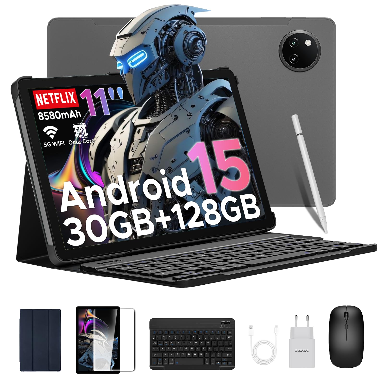 Amazon.co.jp: 【Android15 タブレット 初登場】DOOGEE A9pro+セット版