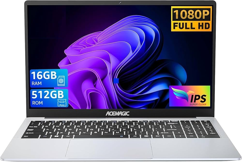 Amazon.co.jp: ACEMAGIC ノートパソコン 15.6インチ ノートPC 第12世代