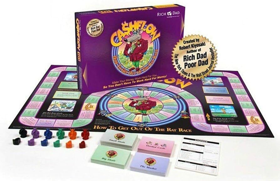 Amazon | キャッシュフロー101ボードゲーム、リッチダッドプアダッド