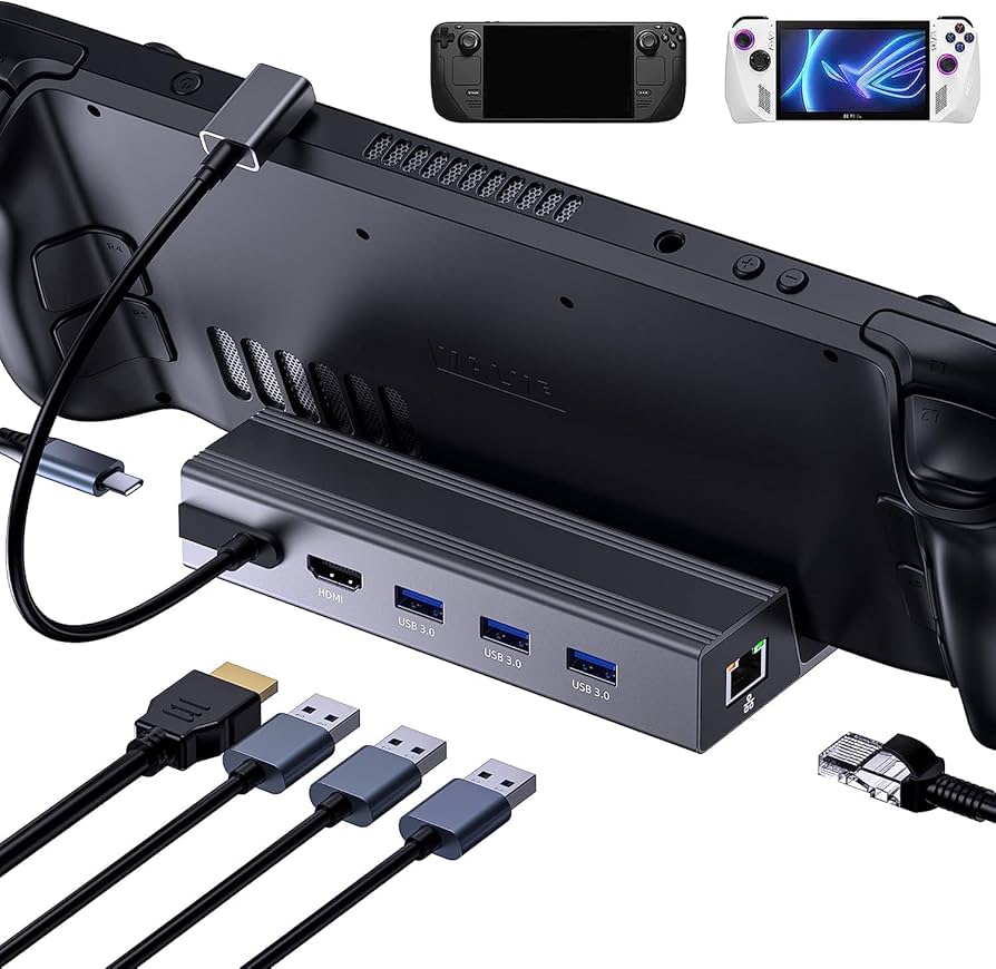 Amazon.co.jp: Steam Deck用ドック Nycaco Steam Deck スタンド Steam