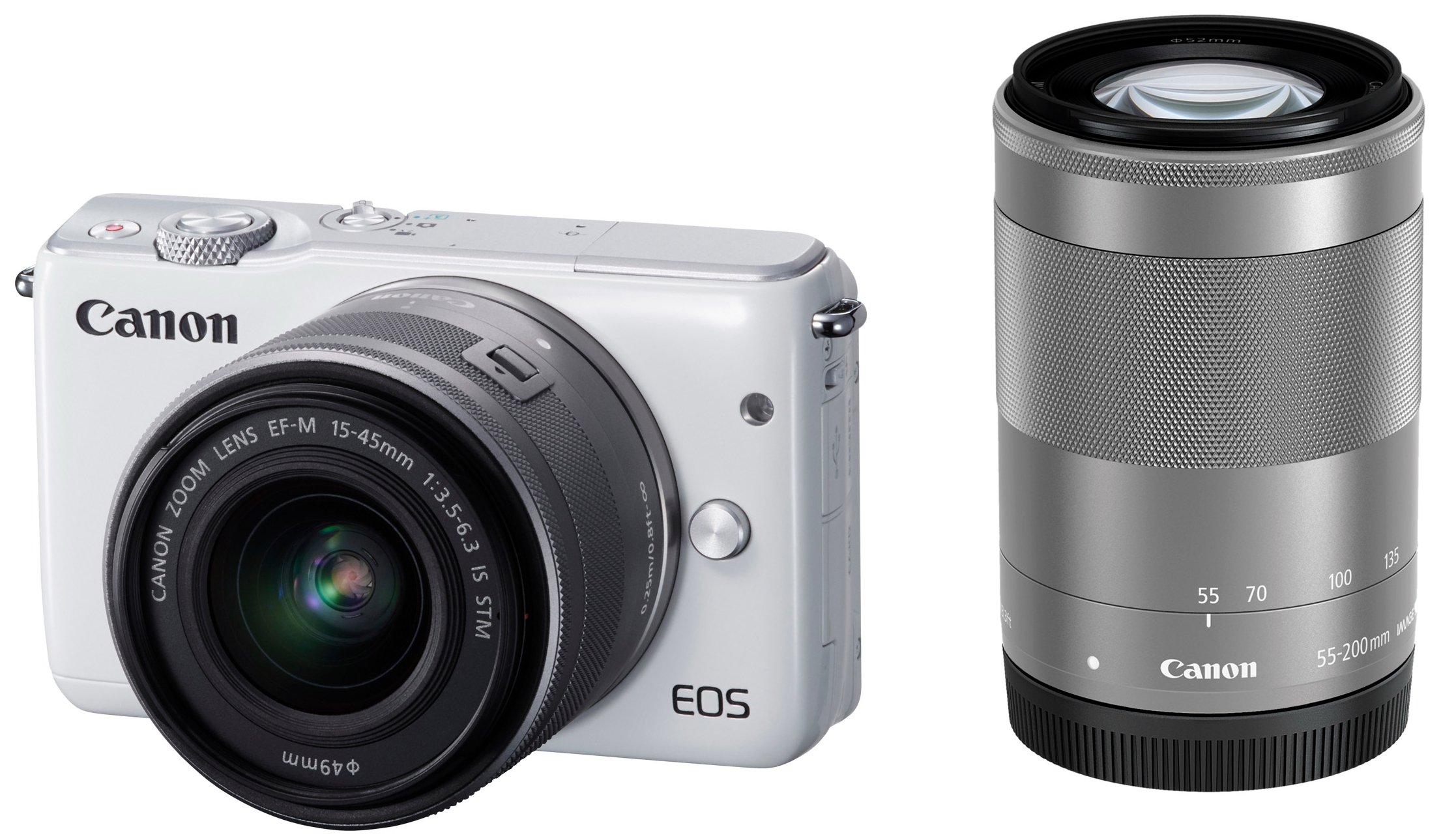 Amazon | Canon ミラーレス一眼カメラ EOS M10 ダブルズームキット