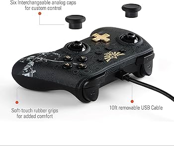 Nintendo Switch Wired Controller Plus - Zelda: Breath of the Wild