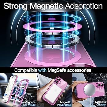 Amazon.co.jp: JETech iPhone 16 6.1インチ用 マグネット ケース