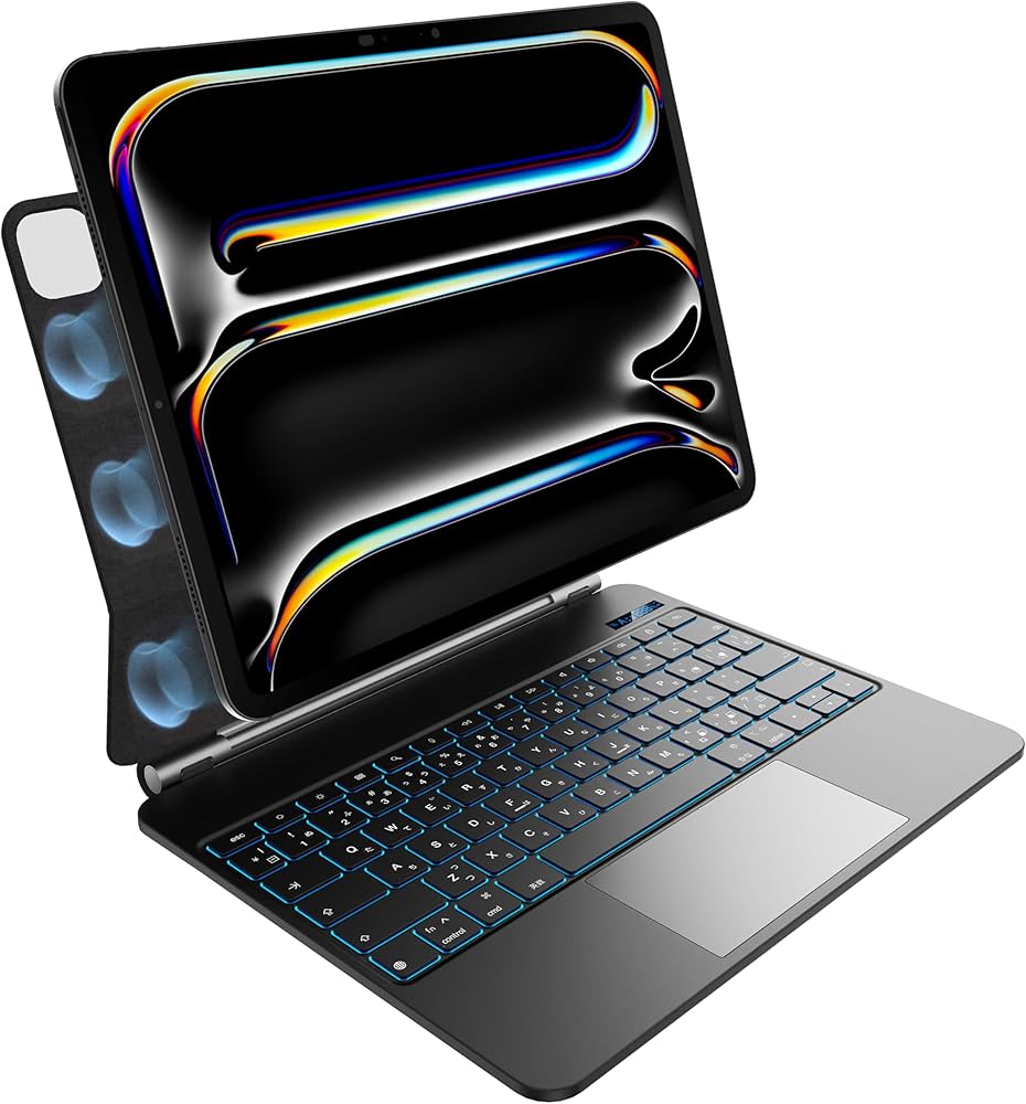 Amazon.co.jp: iPad Pro 13インチ キーボード付きケース 2024 (M4)専用