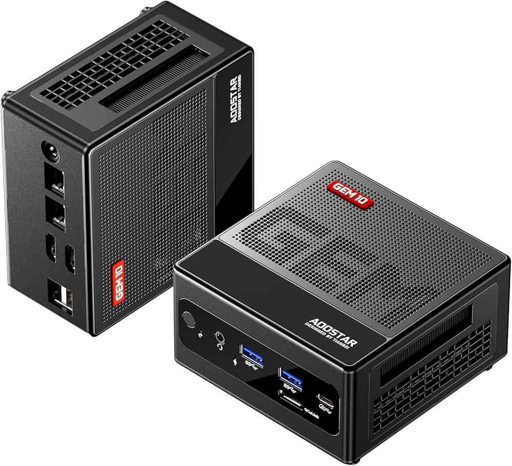 Amazon.co.jp: AOOSTAR ミニpc GEM10 Ryzen 7 7840HS 最大5.1Ghz mini