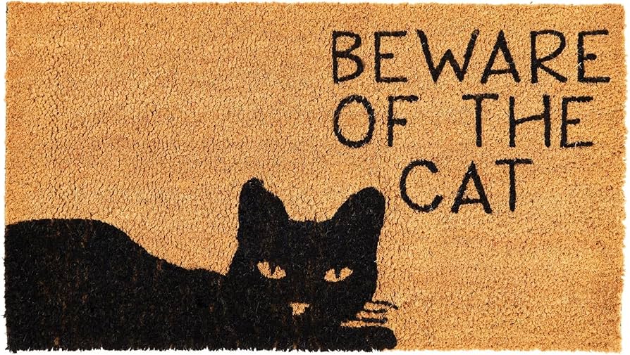 Amazon.com: Juvale Cat Coir Door Mat - 17 x 30 in, Natural