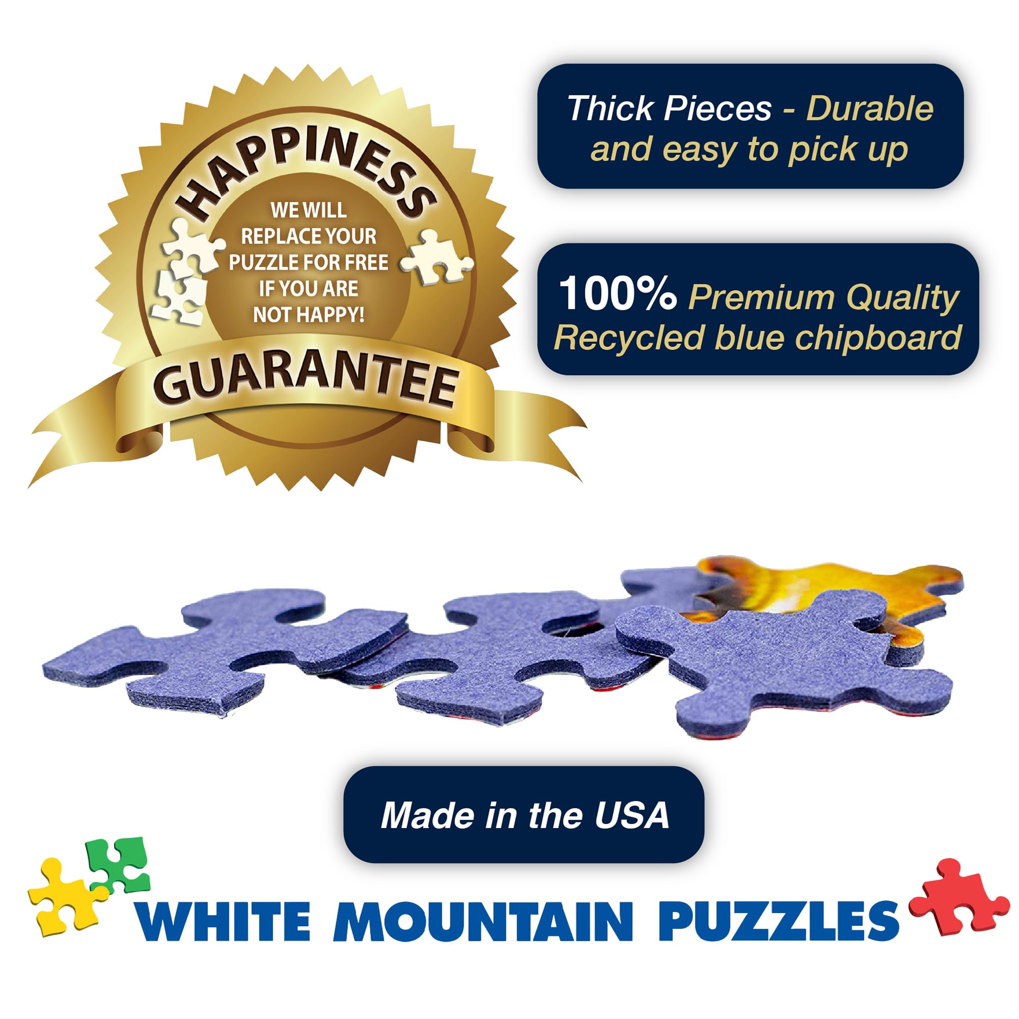 Amazon.co.jp: White Mountain Puzzles アメリカンダイナー 1000ピース