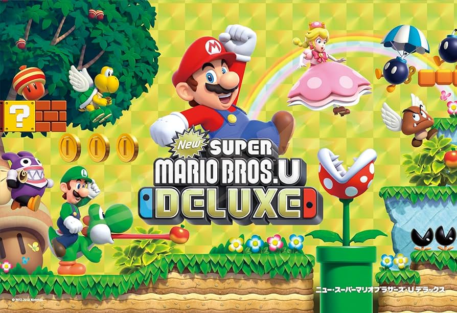 Amazon.co.jp: ジグソーパズル New スーパーマリオブラザーズ U