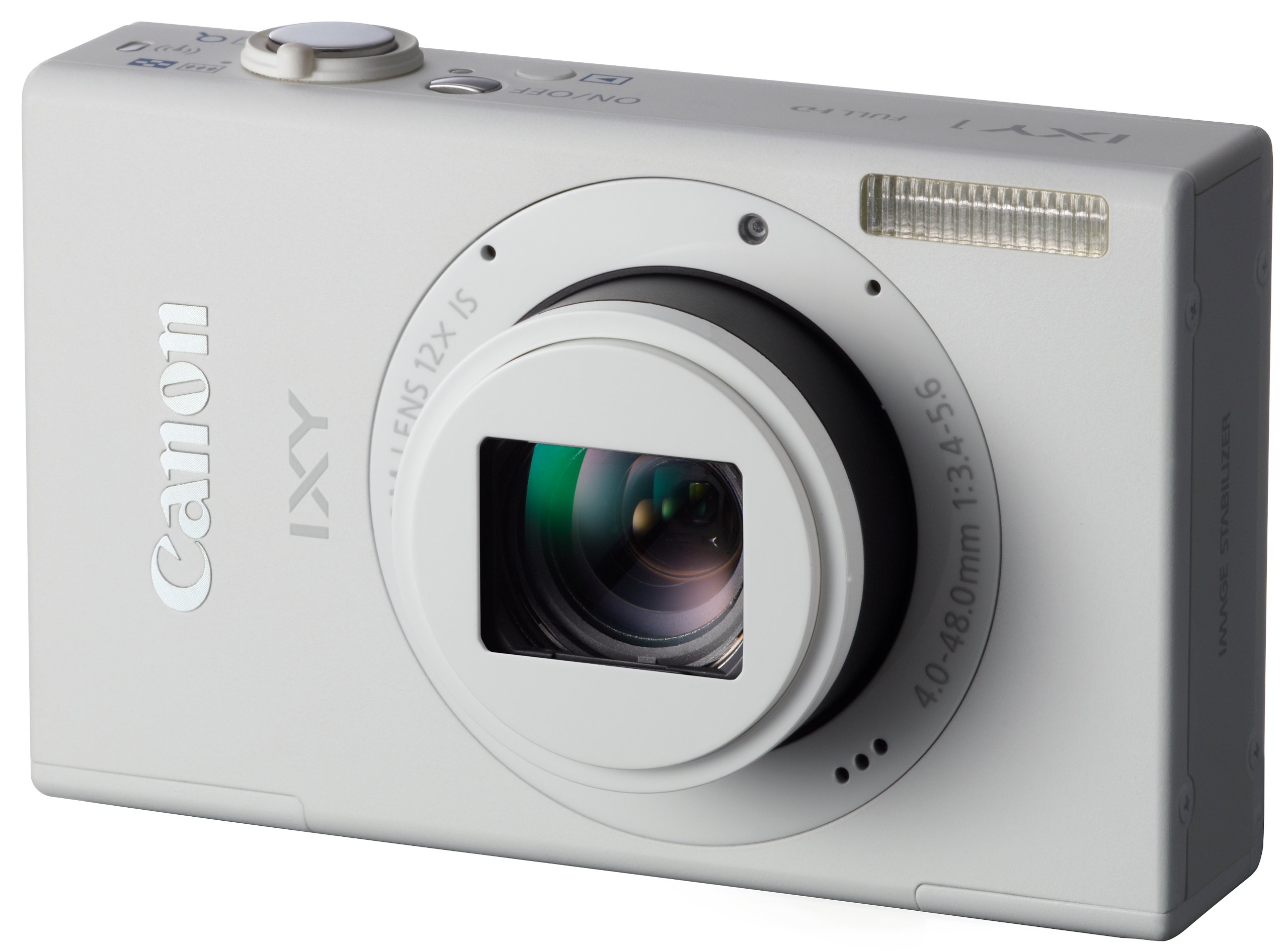 Amazon | Canon デジタルカメラ IXY 1 ホワイト 光学12倍ズーム Wi-Fi