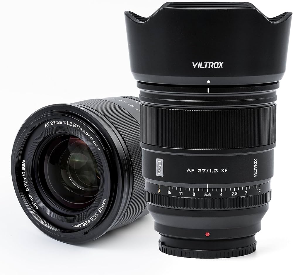 Amazon.co.jp: VILTROX AF 27mm F1.2 Pro XF 富士フイルム Xマウント用