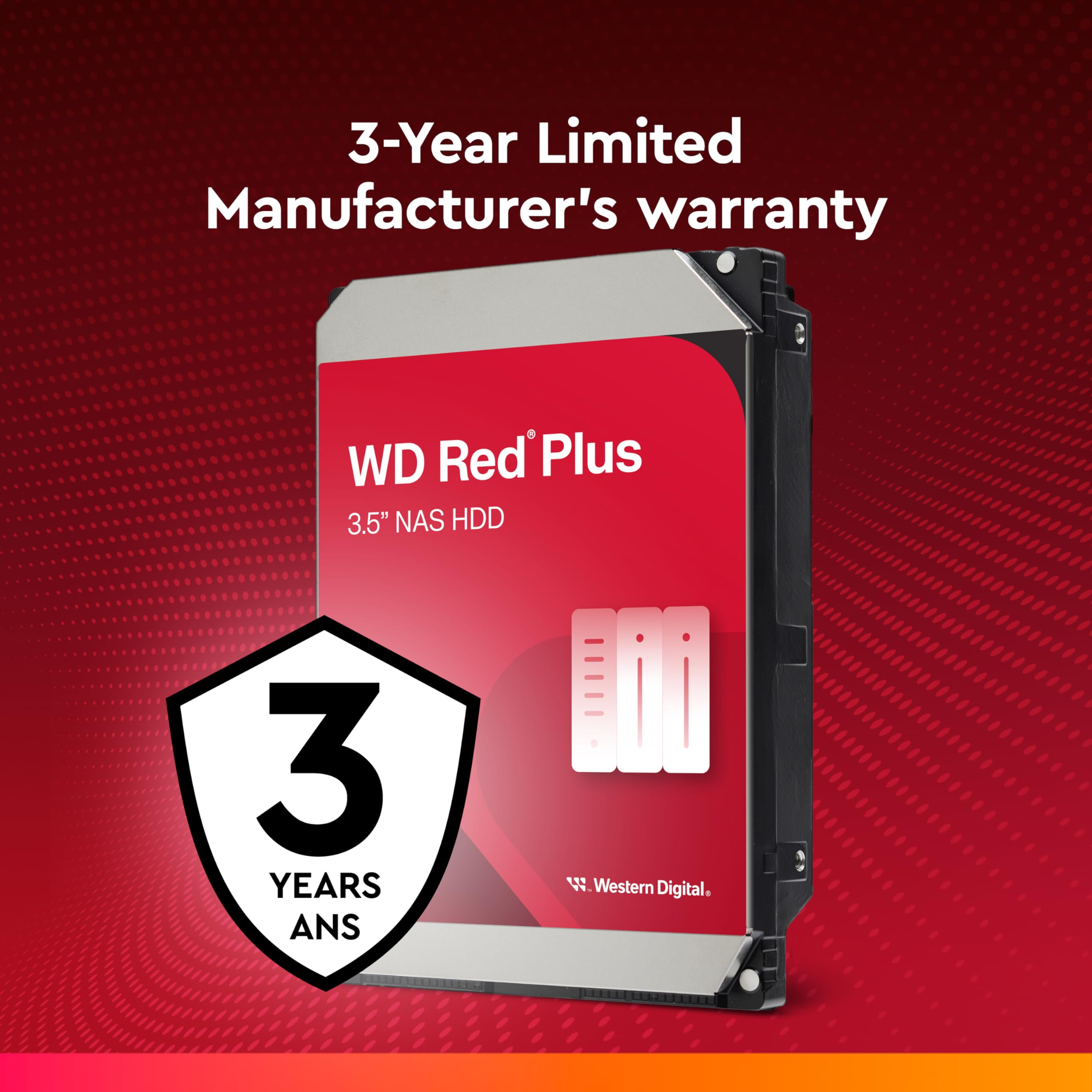 Amazon | WD80EFPX [WD Red Plus（8TB 3.5インチ SATA 6G 5640rpm
