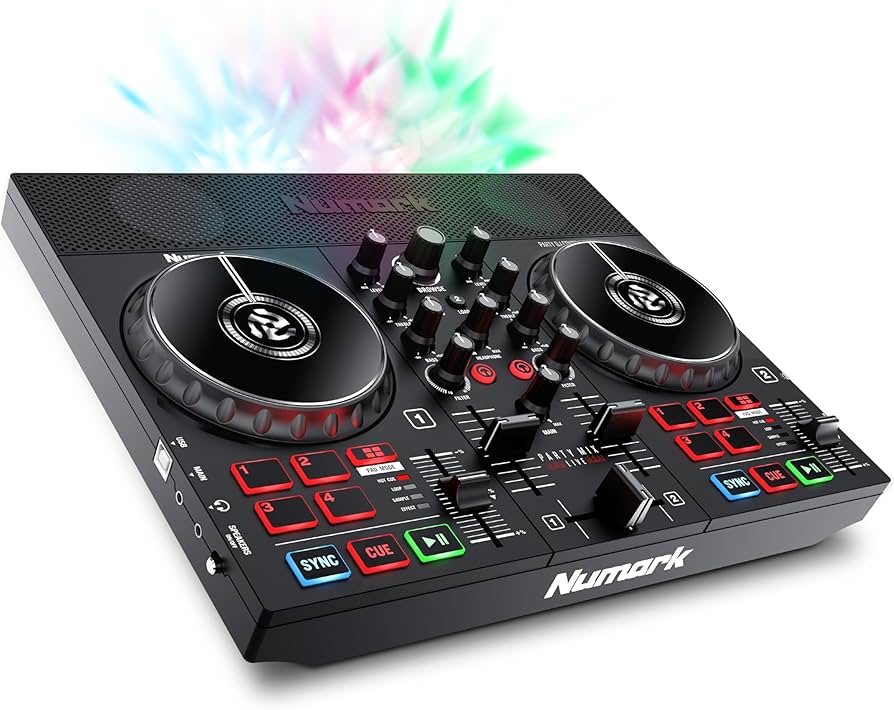 Amazon.com: Numark Party Mix Live DJ Controller with Speakers