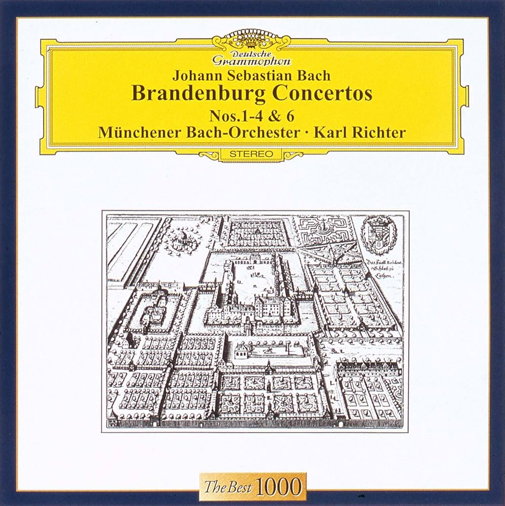 Karl Richter - J.S.Bach: Brandenburg Concertos Nos.1-4.6 [Japan