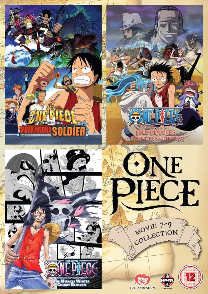 Amazon.co.jp: ワンピース 劇場版 3作品 DVD-BOX3 (278分) ONE PIECE