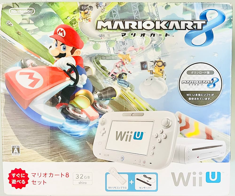 Amazon | Wii U マリオカート8 セット シロ | ゲーム機本体