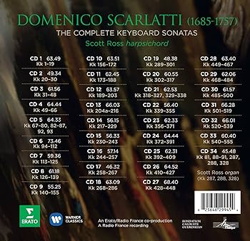 Amazon.co.jp: Scarlatti: The Complete Keyboard Sonatas: ミュージック