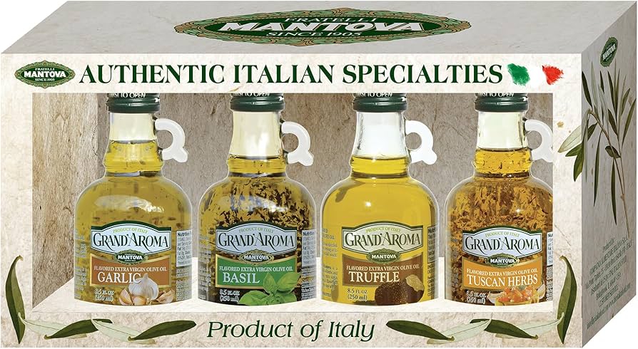 Amazon.com : Mantova Grand'Aroma Flavored Extra Virgin Olive Oils