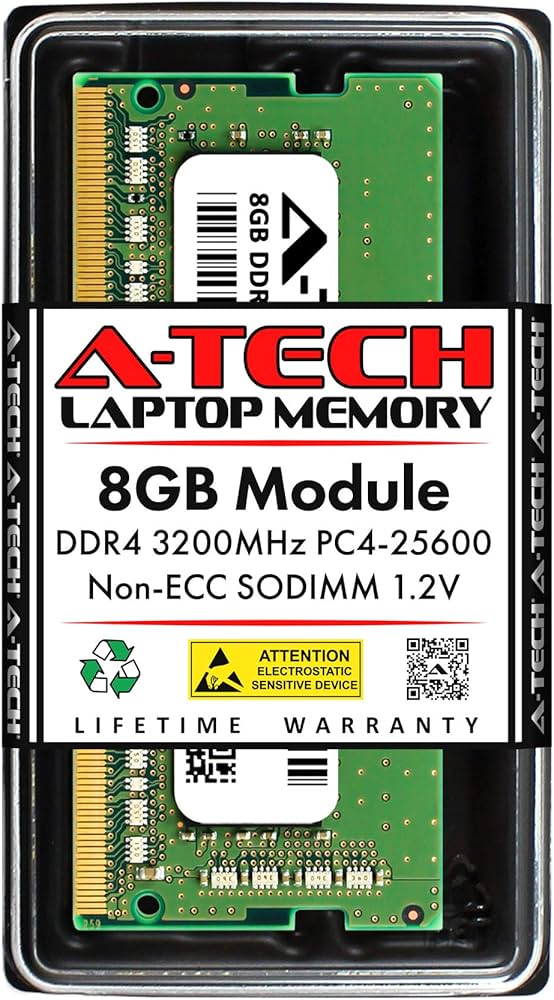 A-Tech 8GB RAM for Lenovo IdeaPad Gaming 3/3i Laptop | DDR4