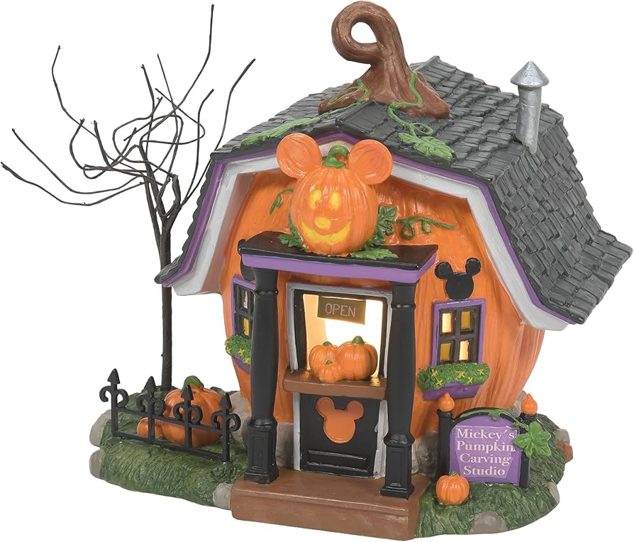 Amazon.com: Department 56 Disney Village Halloween Pumpkintown