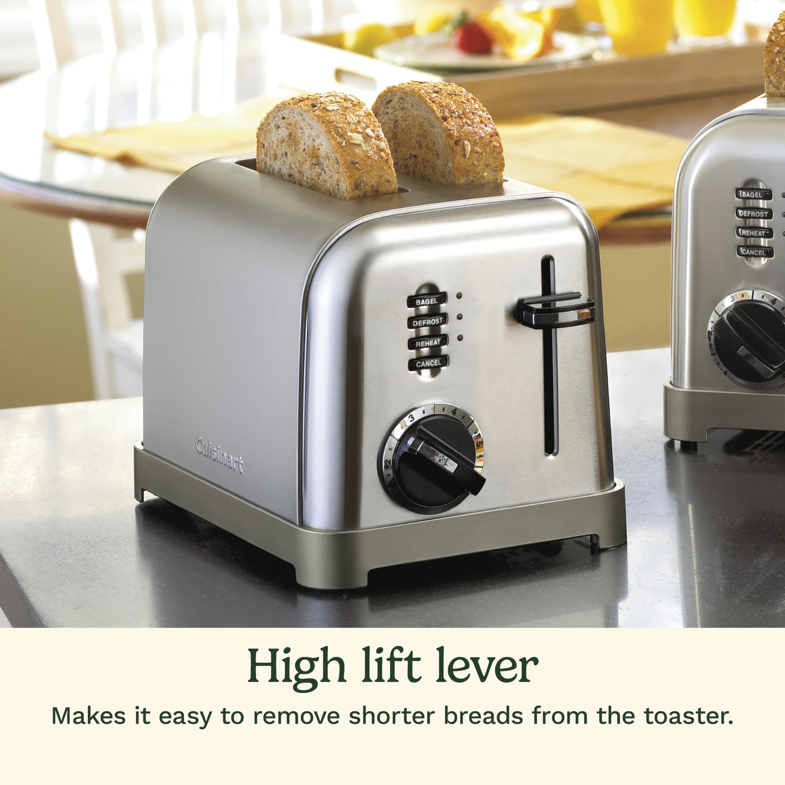 Amazon.com: Cuisinart CPT-160 Metal Classic 2-Slice Toaster