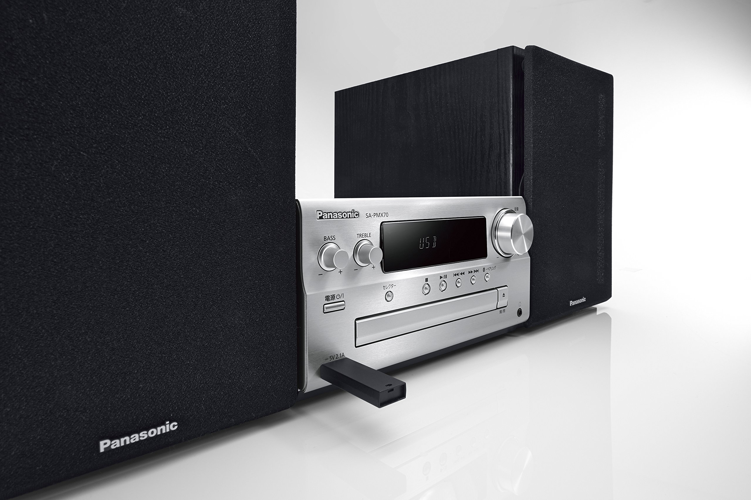 Amazon.co.jp: パナソニック CDステレオシステム ハイレゾ音源対応 USB