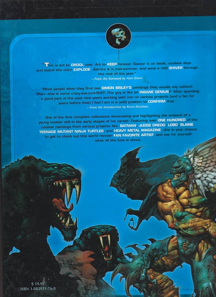 Amazon | The Art of Simon Bisley | Airbrush