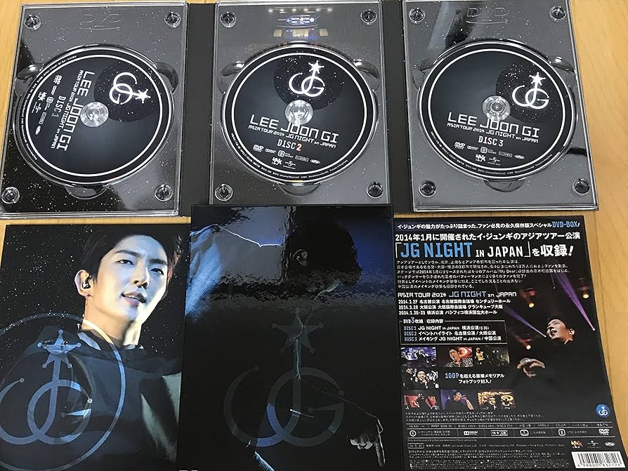 Amazon.com: Lee Joon Gi - Asia Tour Jg In Japan (3DVDS+BOOKLET